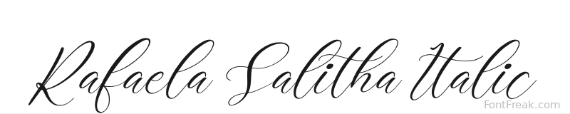 Rafaela Salitha Italic